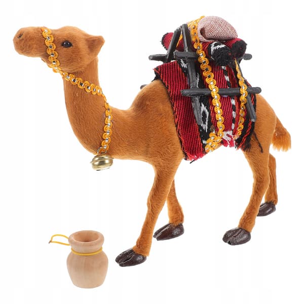 MINIATURE CAMEL FIGURINE – HOME DECOR WITH A REALISTIC DESIGN