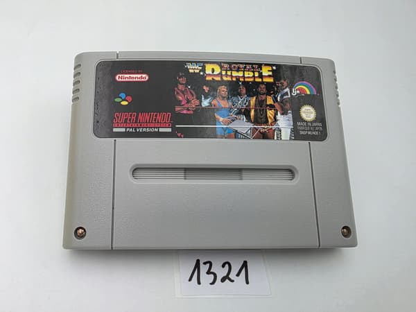 NINTENDO SNES WWF ROYAL RUMBLE ORIGINAL