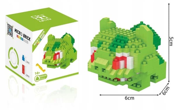 Pokémon BULBASAUR Figurine Building Blocks Set Go BOX Pokémon
