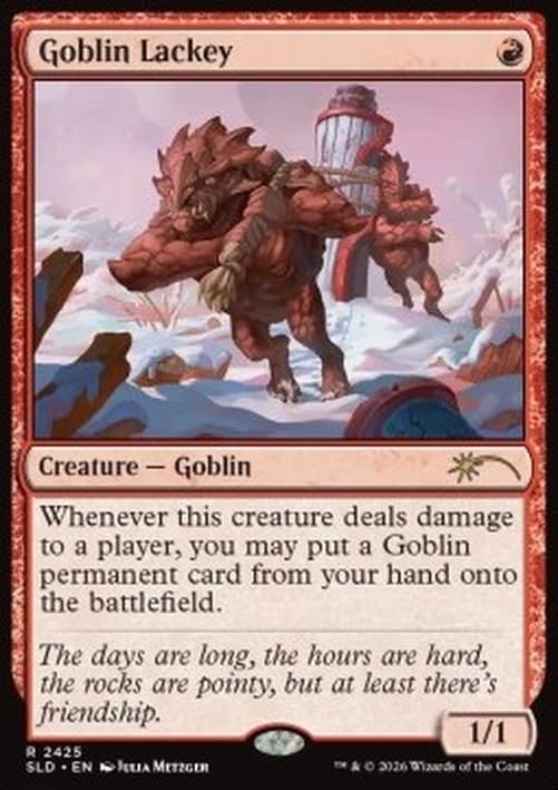 Magic: The Gathering Goblin Lackey