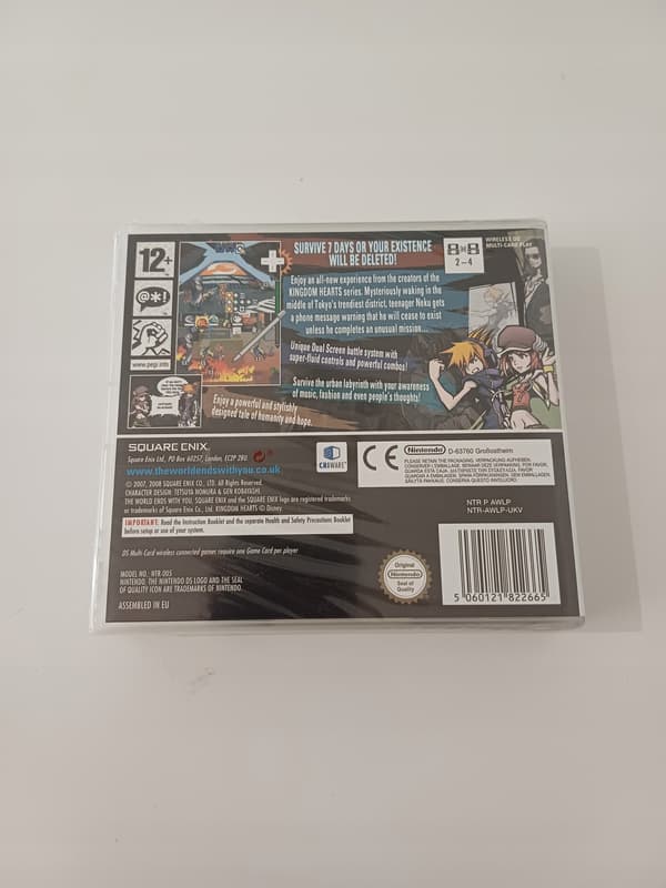 The World Ends With You (Nintendo DS) – boxed version
