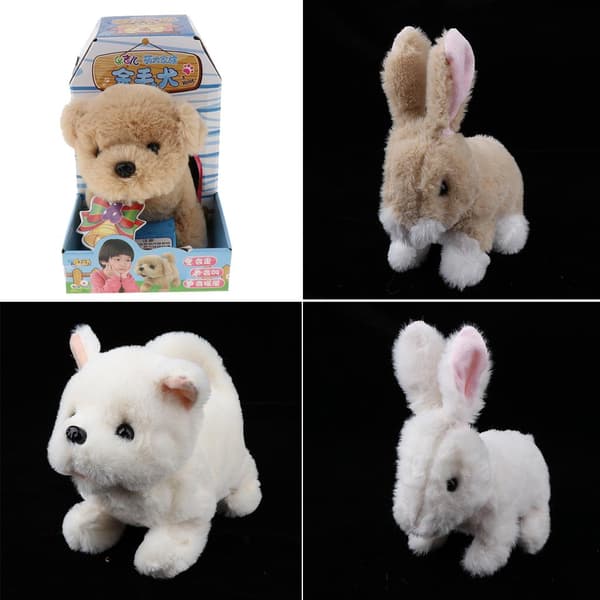 Electronic Robot Dog, Functional Plush Dog with Movement I