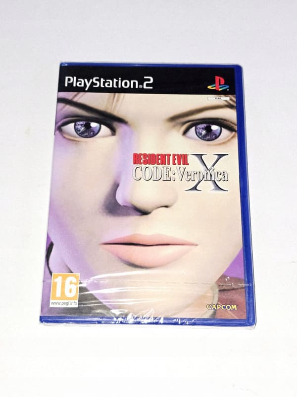 RESIDENT EVIL CODE VERONICA – NEW WRAP !!! PS2 3XA