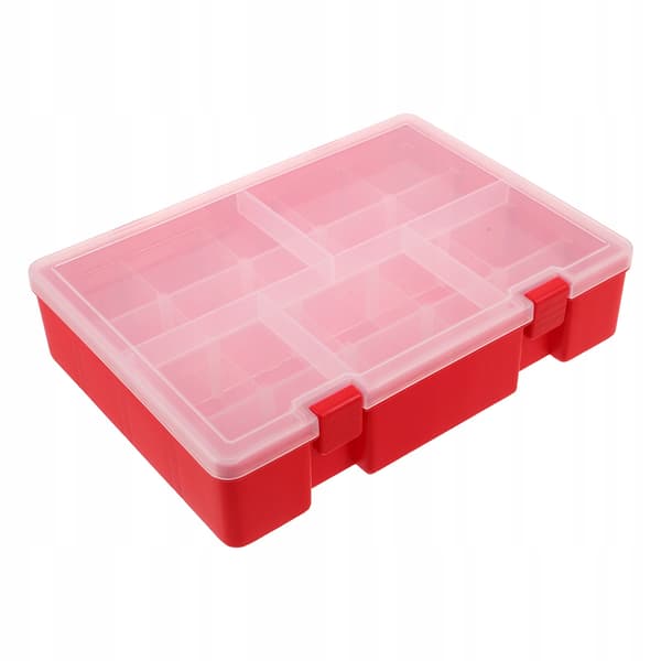 MULTI-COMPARTMENT STORAGE BOX FOR HANDHELD ITEMS AND EQUIPMENT WITH