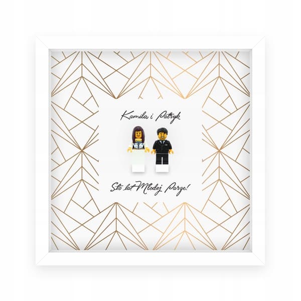 WEDDING FRAME – A WEDDING GIFT FEATURING LEGO FIGURES