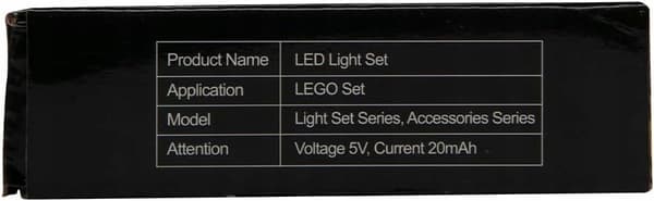 LED lighting set for Lego
