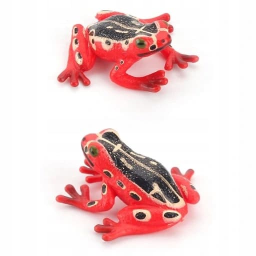 7x Frog Animal Figurines – Aquarium Model