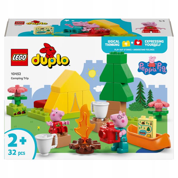 LEGO DUPLO Peppa Pig Camping Trip 10452