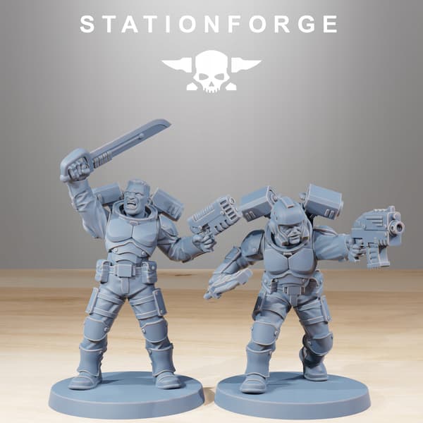 Vaskar Firefight – Station Forge – 3D printing