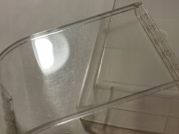 LEGO Panel, 2572 6 x 6 x 9 Curved Top Trans Clear Panel