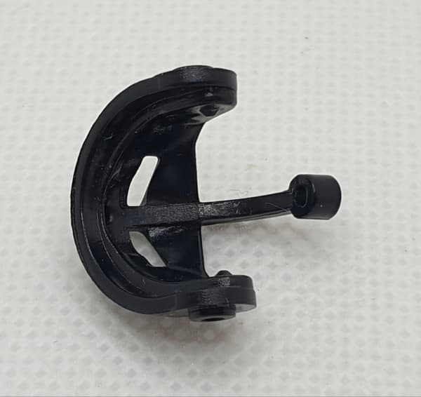 Lego x126 black Castle helmet visor, 1 piece