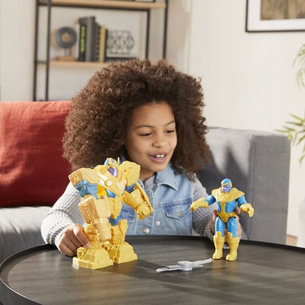 AVENGERS MECH STRIKE INFINITY THANOS ROBOT FIGURE