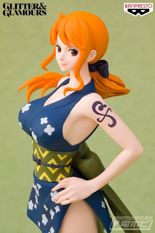 Banpresto One Piece Nami Glitter Anime Figurine