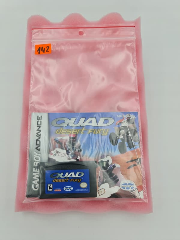 GAME BOY ADVANCE QUAD DESERT FURY