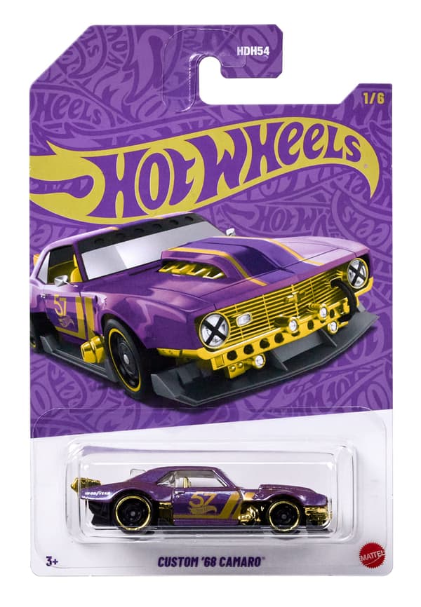 HOT WHEELS Pearl & Chrome Custom '68 Camaro