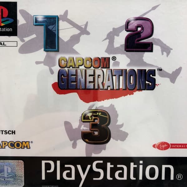 Capcom Generations game for PSX, PS1, Sony PlayStation (PSX)