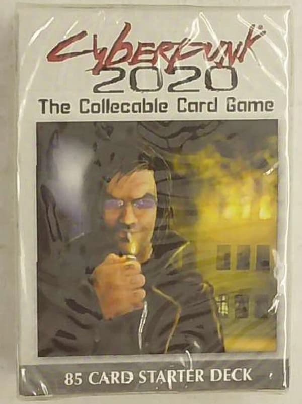 Cyberpunk 2020 CCG – The Mob Starter Deck (original edition) Oxidiced