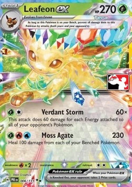 Pokemon Leafeon ex