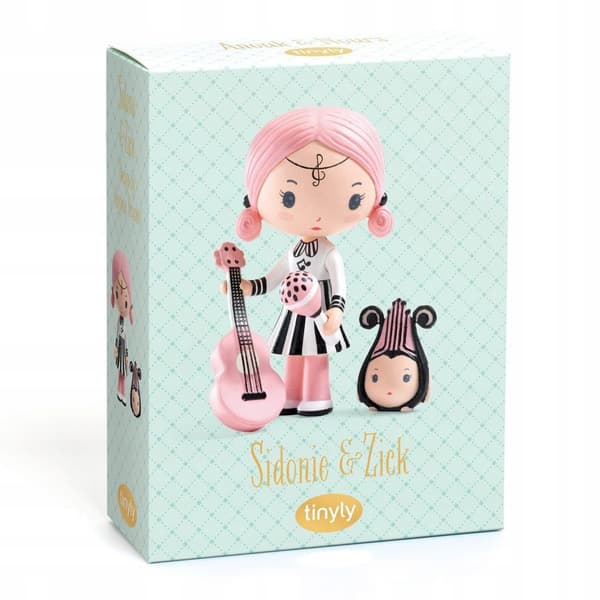 Djeco TINYLY Figurines: Sidonie & Zick, ages 4–9