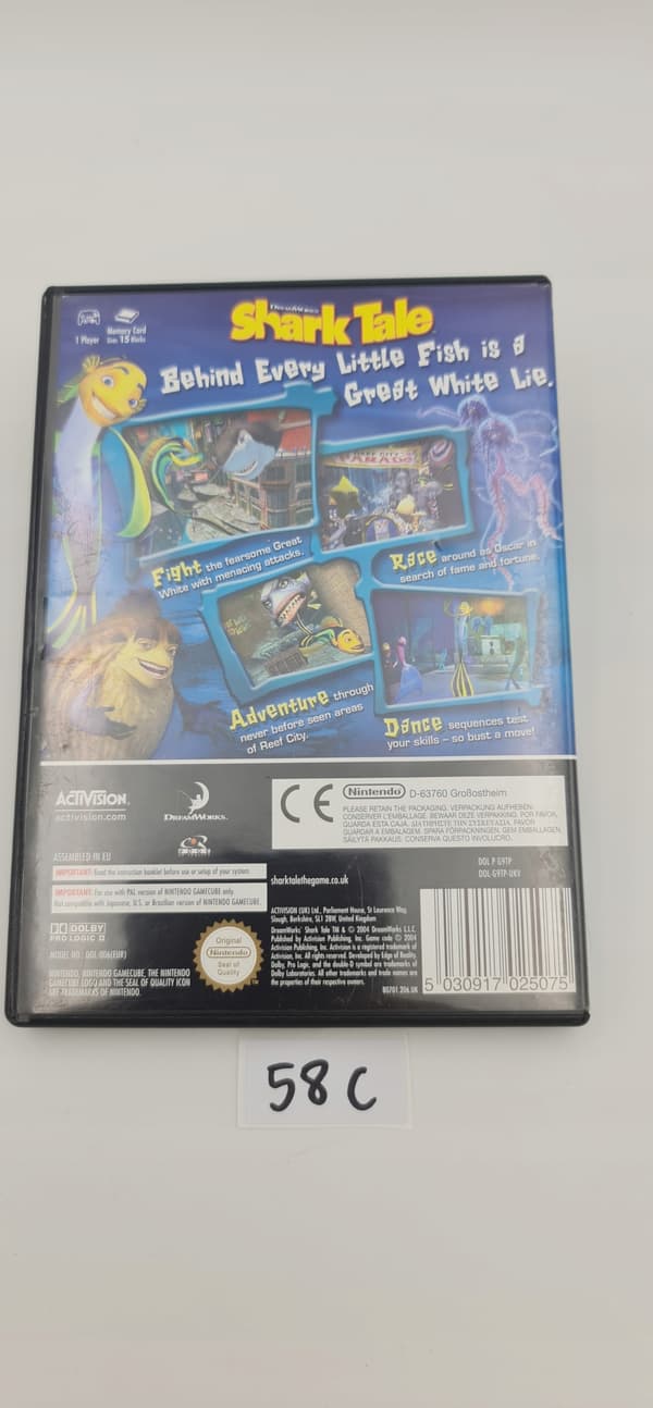 NINTENDO GAMECUBE SHARK TALE
