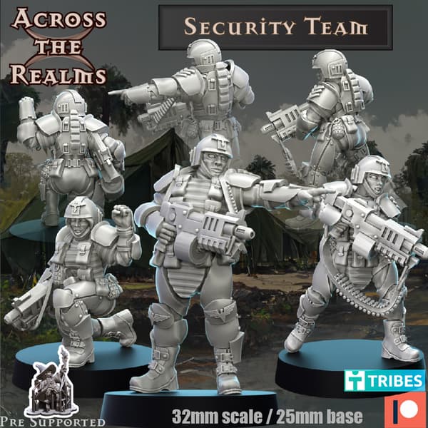 Security Team Across the Realms