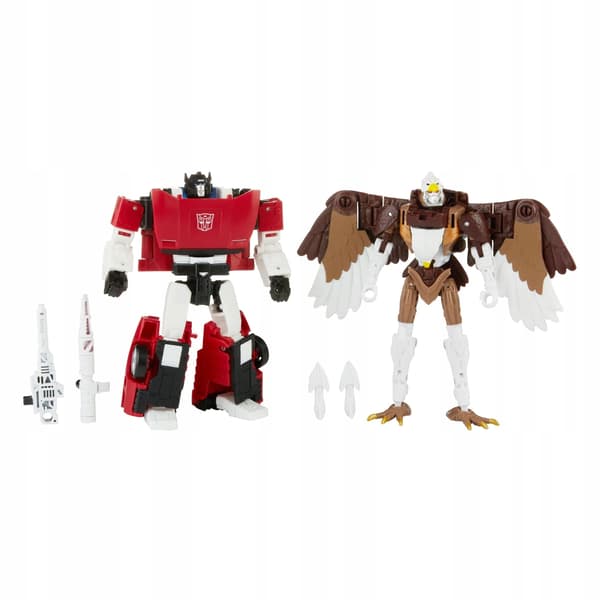 TRANSFORMERS KINGDOM MAXIMAL SKYWARP SIDESWIPE