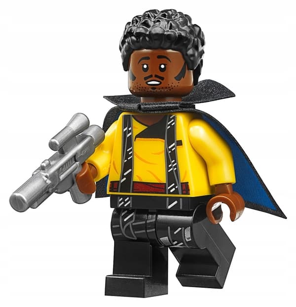 Lego minifigure @@@ LANDO + WEAPON @@@ from set 75212