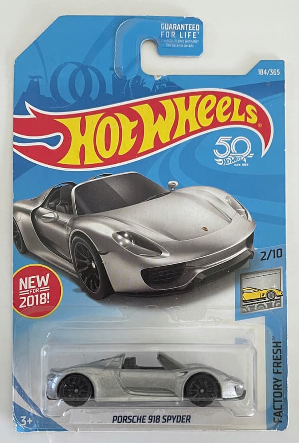 HOT WHEELS PORSCHE 918 SPYDER