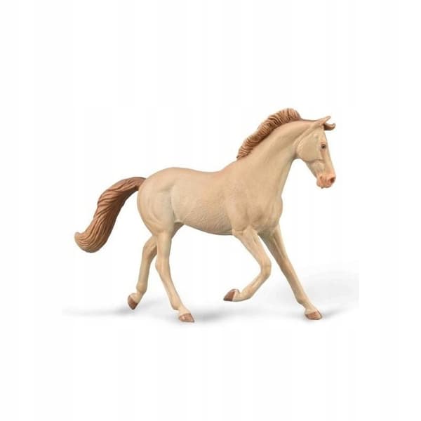 A PERLINO-COLOURED THOROUGHBRED MARE
