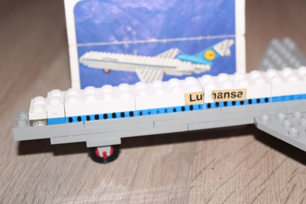 LEGO CLASSIC LUFTHANSA 1560 HOMEMAKER INSTRUCTIONS