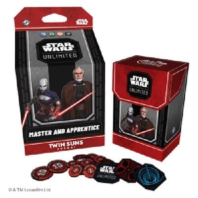 Star Wars Unlimited TS26 Master and Apprentice: Count Dooku and Asajj Ventr