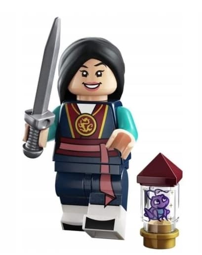 71038 Lego Disney Mulan figure – uncut