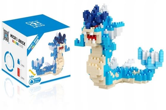 GYAREDOS POKEMON Figurine Building Blocks Go BOX Set Pokémon