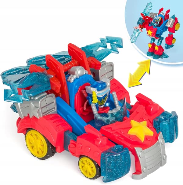 SuperThings Turbo Warrior Power Transforming Robot Toy