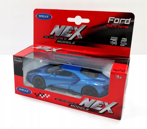 CAR. NEX MODELS. FORD 2017 SERIES GT – BLUE