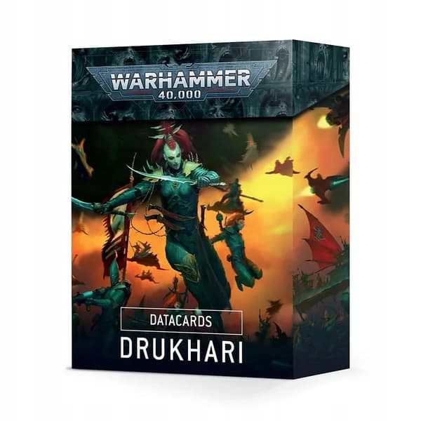 W40k: Drukhari Datacards