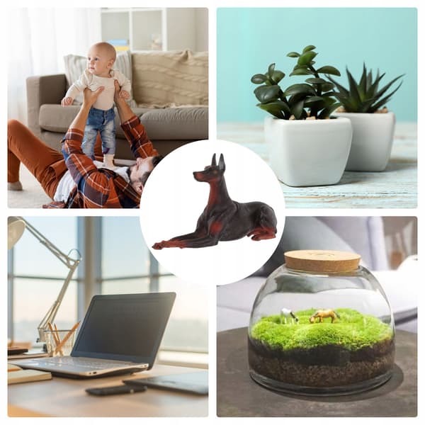 A TABLE-TOP DOBERMAN – AN ELEGANT AND DURABLE RESIN ORNAMENT