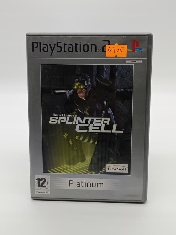 TOM CLANCY'S SPLINTER CELL game for Sony PlayStation 2 (PS2)