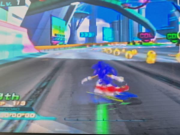 SONIC RIDERS game for Microsoft Xbox – DISC ONLY – PLEASE READ THE DESCRIPTION!