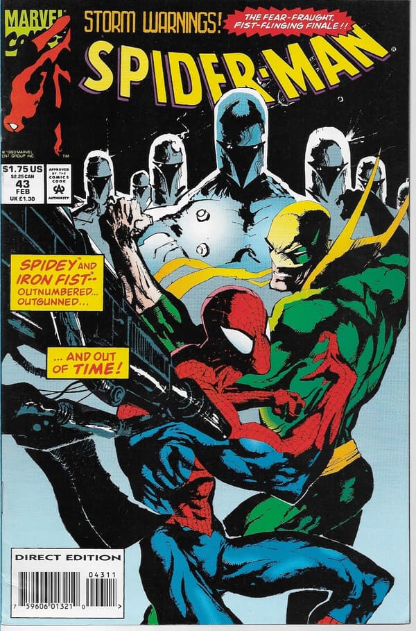 Marvel Spider-Man Comic: Storm Warnings 1–3/1992 (in English)