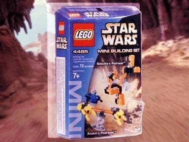 LEGO Star Wars 4485 Sebulba’s Podracer Mini, 2003