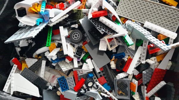 LEGO MIX Bricks 0.5kg Unsorted Pieces Category II Random Set 500g