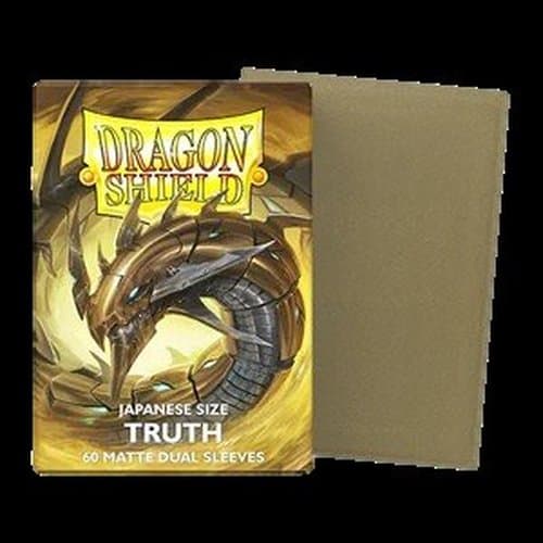 Yu-Gi-Oh! 60 Small Dragon Shield Sleeves - Dual Matte Truth