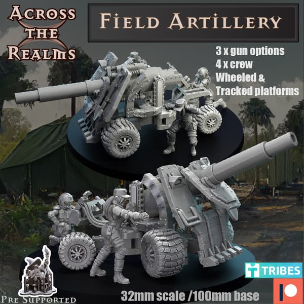 Field Artillery Across the Realms