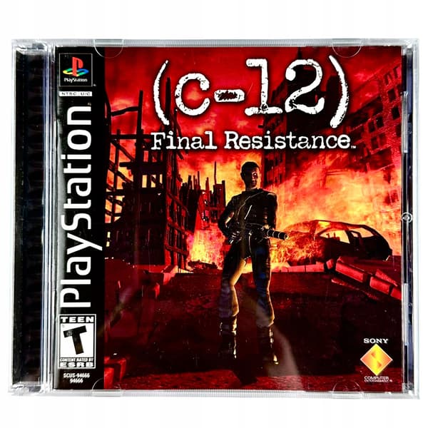 C-12: Final Resistance | PS1 | PSX | PLAYSTATION 1 | 3xA SET