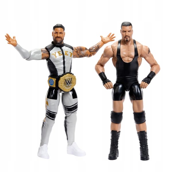 MATTEL WWE Main Event Showdown Jey Uso & Bron Breakker Figures