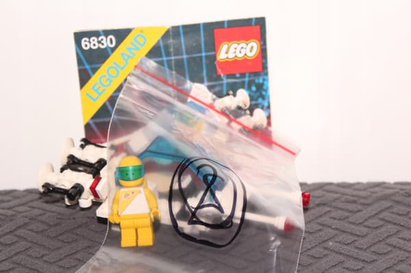LEGO SPACE CLASSIC 6830-2 INSTRUCTIONS: Space Patroller