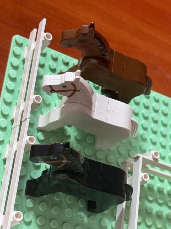 LEGO 6419 Town Paradisa Rolling Acres Ranch Stable with Paddock + poster