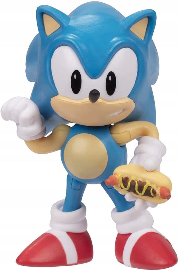 SEGA JAKKS PACIFIC SONIC GO FIGURINE, 6 CM
