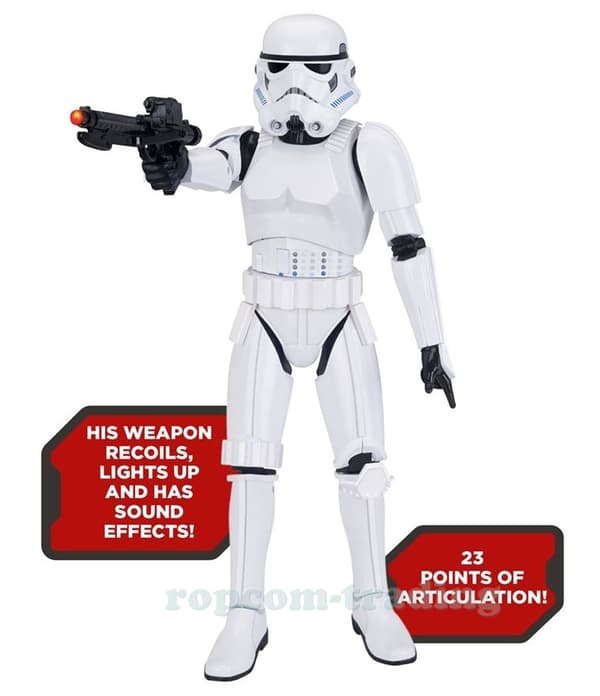 LARGE Interactive Star Wars Stormtrooper Figurine